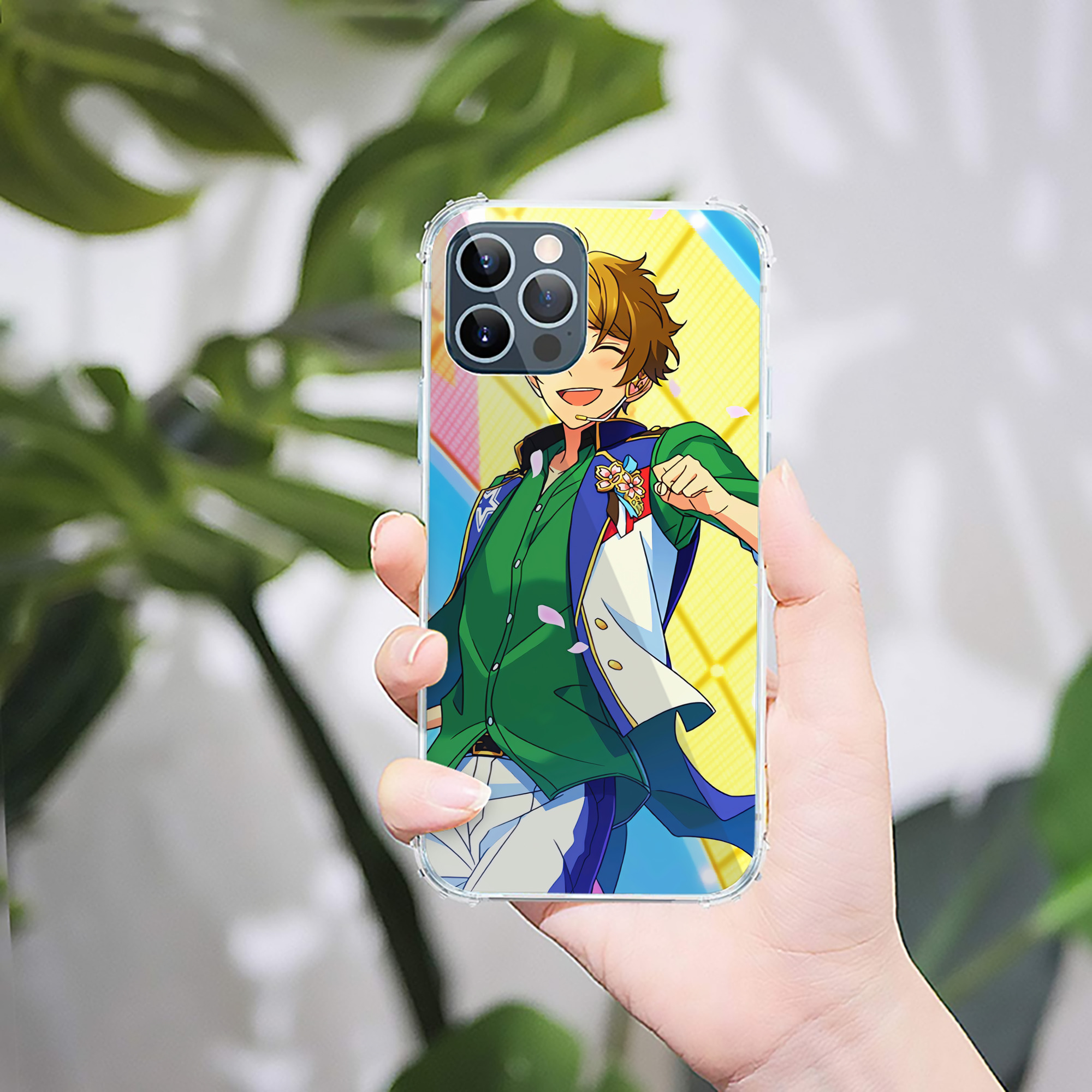 （画像用） あんさんぶるスターズ! Ensemble Stars 【iPhone 12シリーズ対応】透明スマホケース（クリアソフトケース）